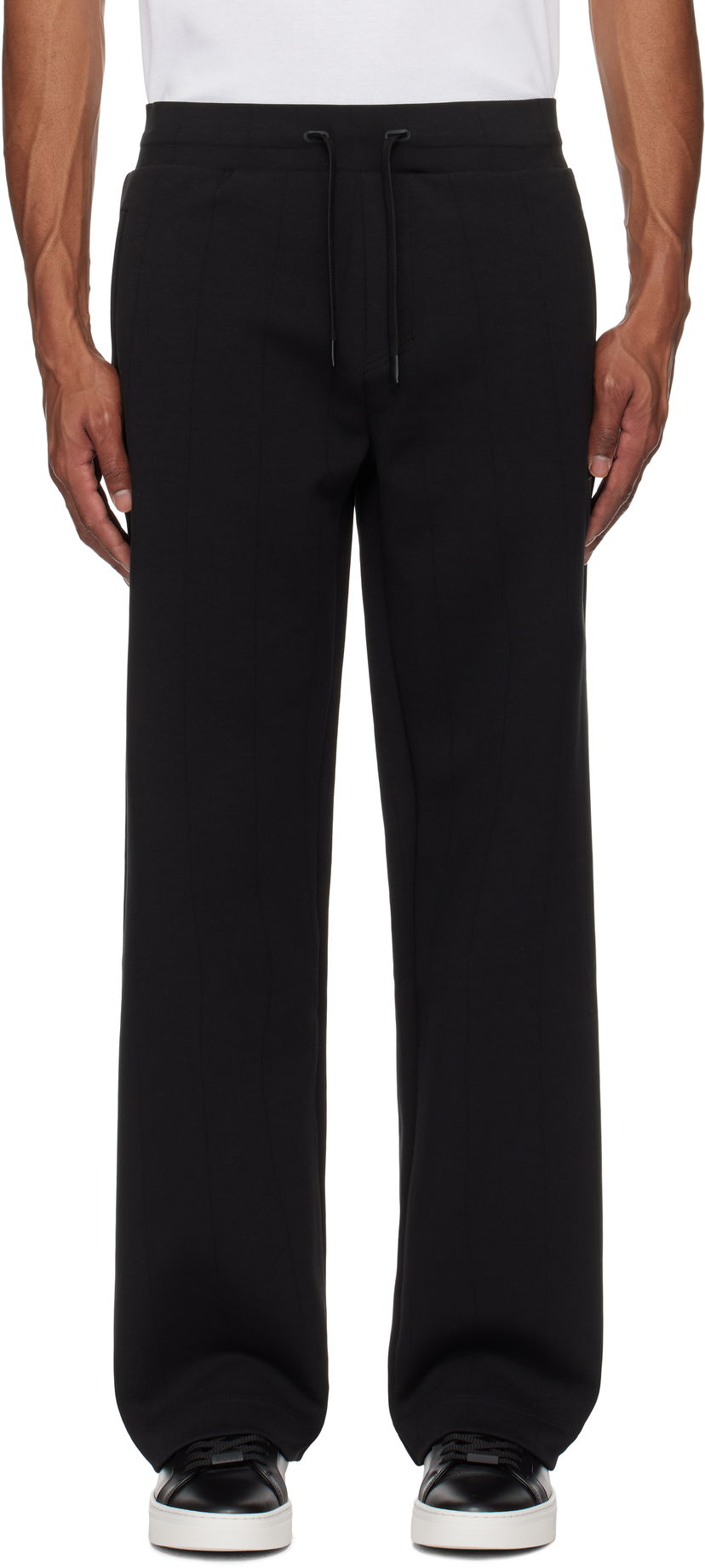 Joggingbukser BOSS Men's Cotton Track Pants Sort | 50530015