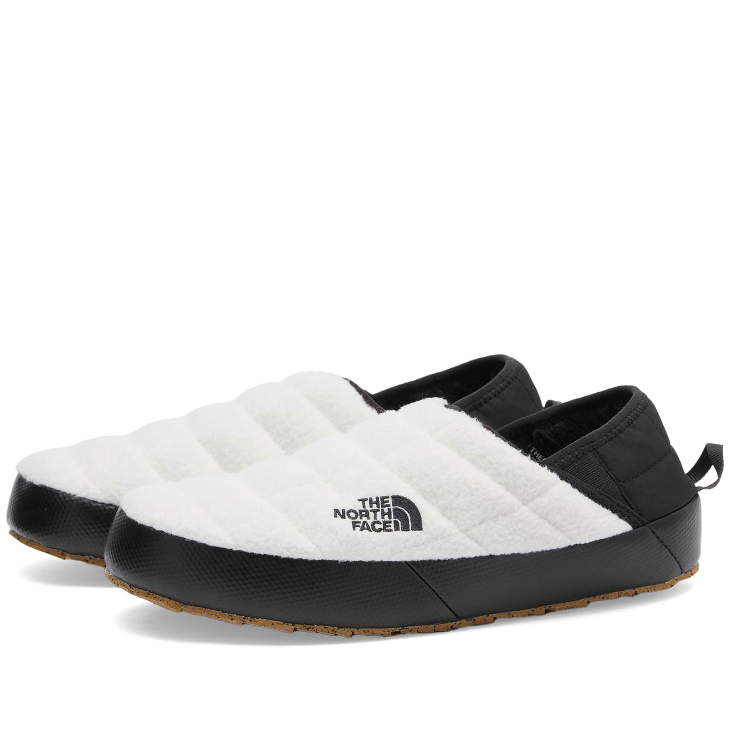Sneakers og sko The North Face Women's Thermoball Traction Mule Gardenia White/Black Hvid | NF0A7W4LQ4C, 0