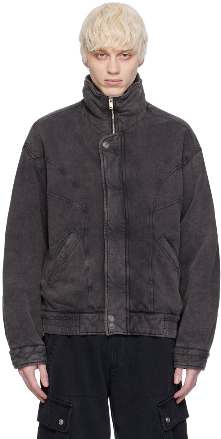 Jakke ISABEL MARANT Parvey Jacket Sort | 24PVE0293HA-B1M05H