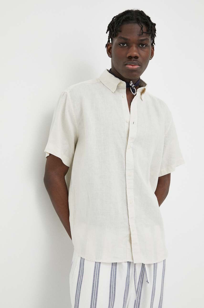 Skjorte Les Deux Kris Linen Shirt Beige | LDM401053, 0