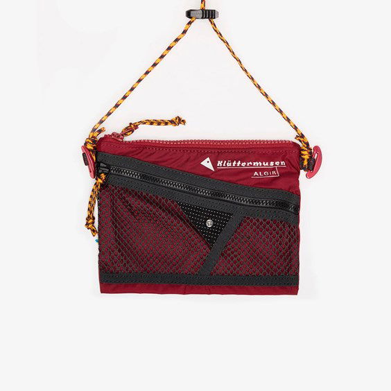 Skuldertaske Klättermusen Algir Accessory Bag Rød | 41427U01-230, 0