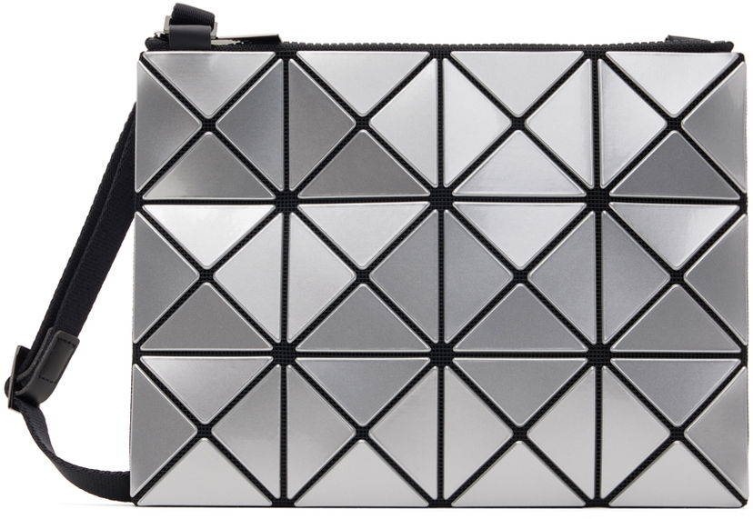 Skuldertaske BAO BAO ISSEY MIYAKE Geometric Pattern Metallic Crossbody Bag Metalisk | BB48AG056
