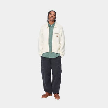 Sweater Carhartt WIP Carhartt WIP Detroit Knit Jacket Hvid | A242021_12, 2