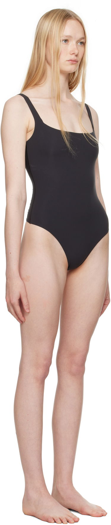 Krop SKIMS SKIMS Fits Everybody Square Neck Bodysuit Sort | BD-THG-9224, 1