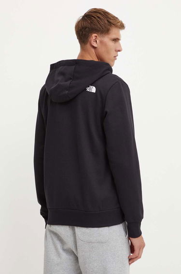 Sweatshirt The North Face Simple Dome Full Zip Hoodie Sort | NF0A89FDJK31, 2
