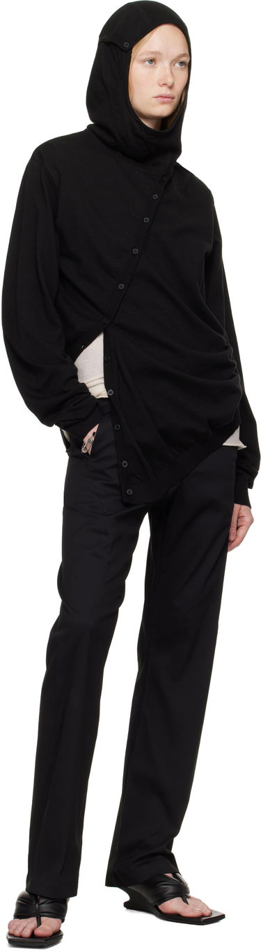 Sweater Post Archive Faction (PAF) 8.0 Center Knit Asymmetrical Hoodie by Post Archive Faction (PAF) Sort | 8.0 KHC-B, 3