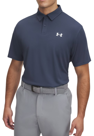 Polo skjorte Under Armour Under Armour T2G Pique Polo Shirt Mørkeblå | 1390123-044, 0