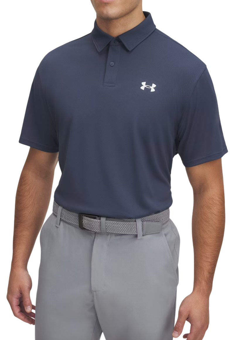 Polo skjorte Under Armour Under Armour T2G Pique Polo Shirt Mørkeblå | 1390123-044