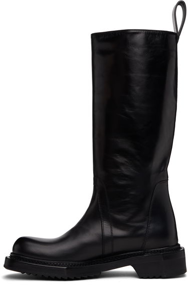 Tøj Rick Owens Rick Owens Hollywood Cyclops Tall Boots Sort | RP01E7837 LGT, 2