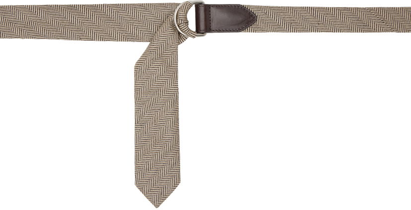 Bælter Dries Van Noten Tie Belt Beige | 242-021405-985