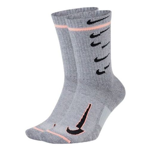 Sokker Nike Multiplier Crew Socks Grå | CK5672-050