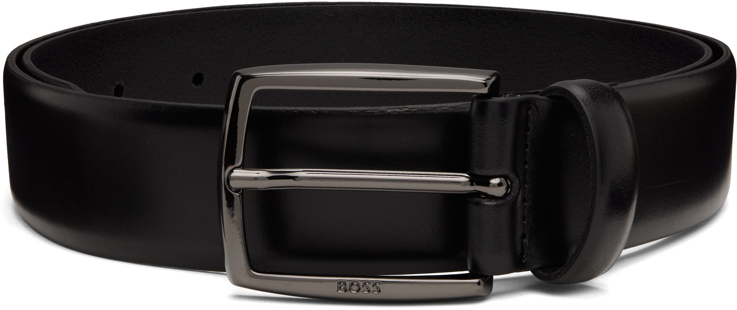 Bælter BOSS BOSS Pin-Buckle Belt Sort | 50379753, 1
