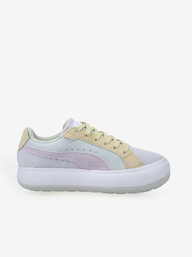 Sneakers og sko Puma Suede Mayu Tenisky Grå | 38311401_Ice Flow-Puma White-Nimbus Cloud, 5