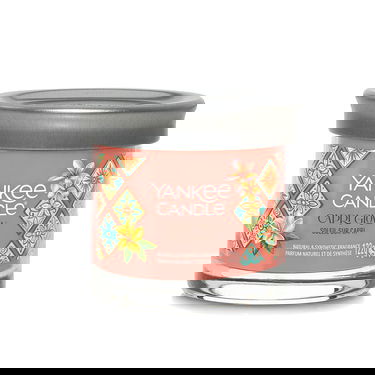Stearinlys Yankee Candle Signature Tumbler Small Capri Glow 122g Lyserød | 43126, 1