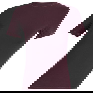 T-shirt SKIMS Cotton Jersey T-Shirt, Size Large Bourgogne | AP-TSH-0638-CUR, 0