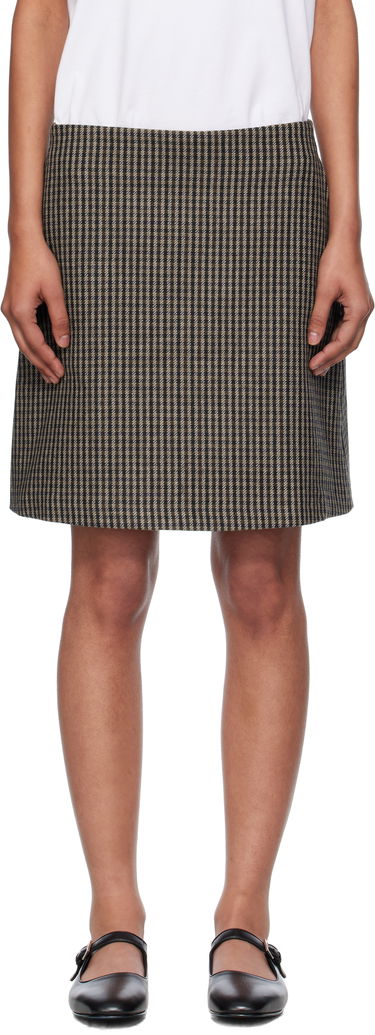 Nederdel A.P.C. A.P.C. Adelma Gingham Mini Skirt Flerfarvet | WOASP-F06456, 0