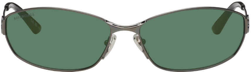 Solbriller Balenciaga Mercury Oval Sunglasses Brun | BB0336S-005, 0