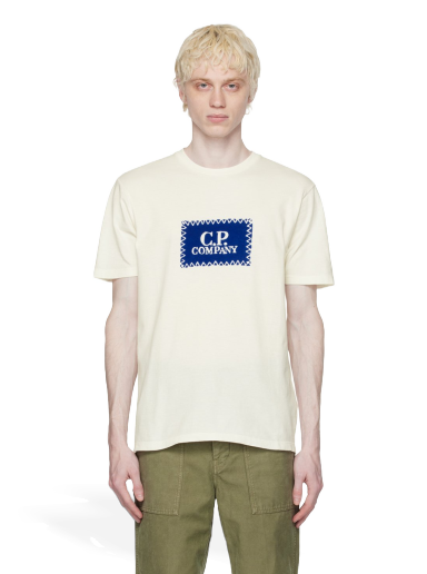 T-shirt C.P. Company Crewneck T-Shirt Hvid | 14CMTS351A-005431H