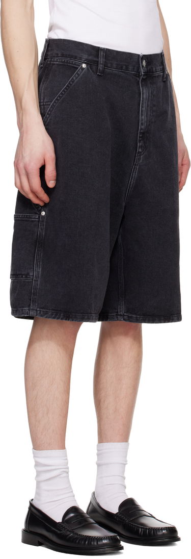 Shorts Carhartt WIP Carhartt WIP Rivet Denim Shorts Sort | I034319, 1