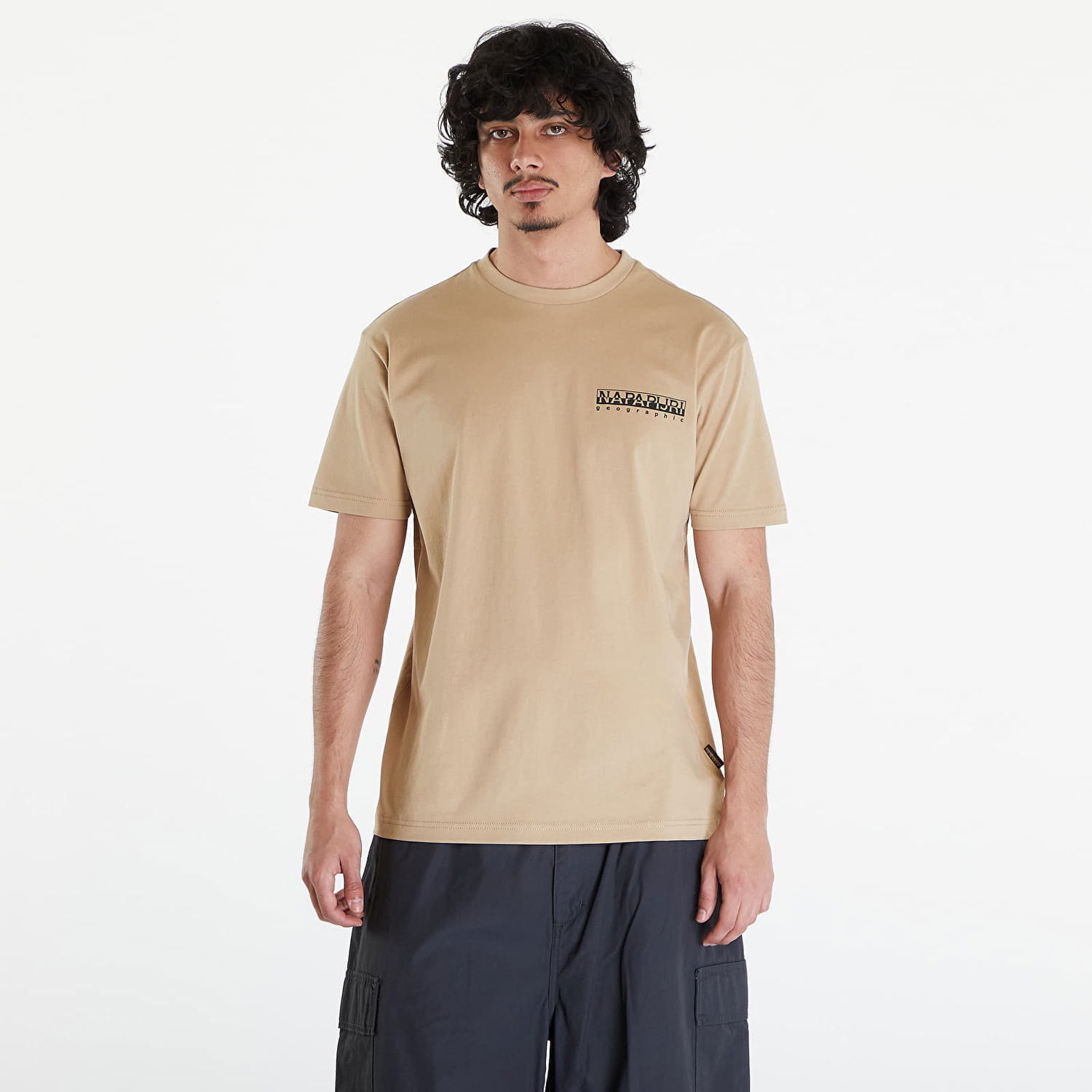 T-shirt Napapijri Kotcho Short Sleeve T-Shirt Beige Beige | NP0A4HTVN1E1, 0