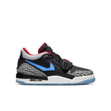 Sneakers og sko Jordan Air Jordan Legacy 312 Low "Black Valor Blue" GS Sort | CD9054-004, 2