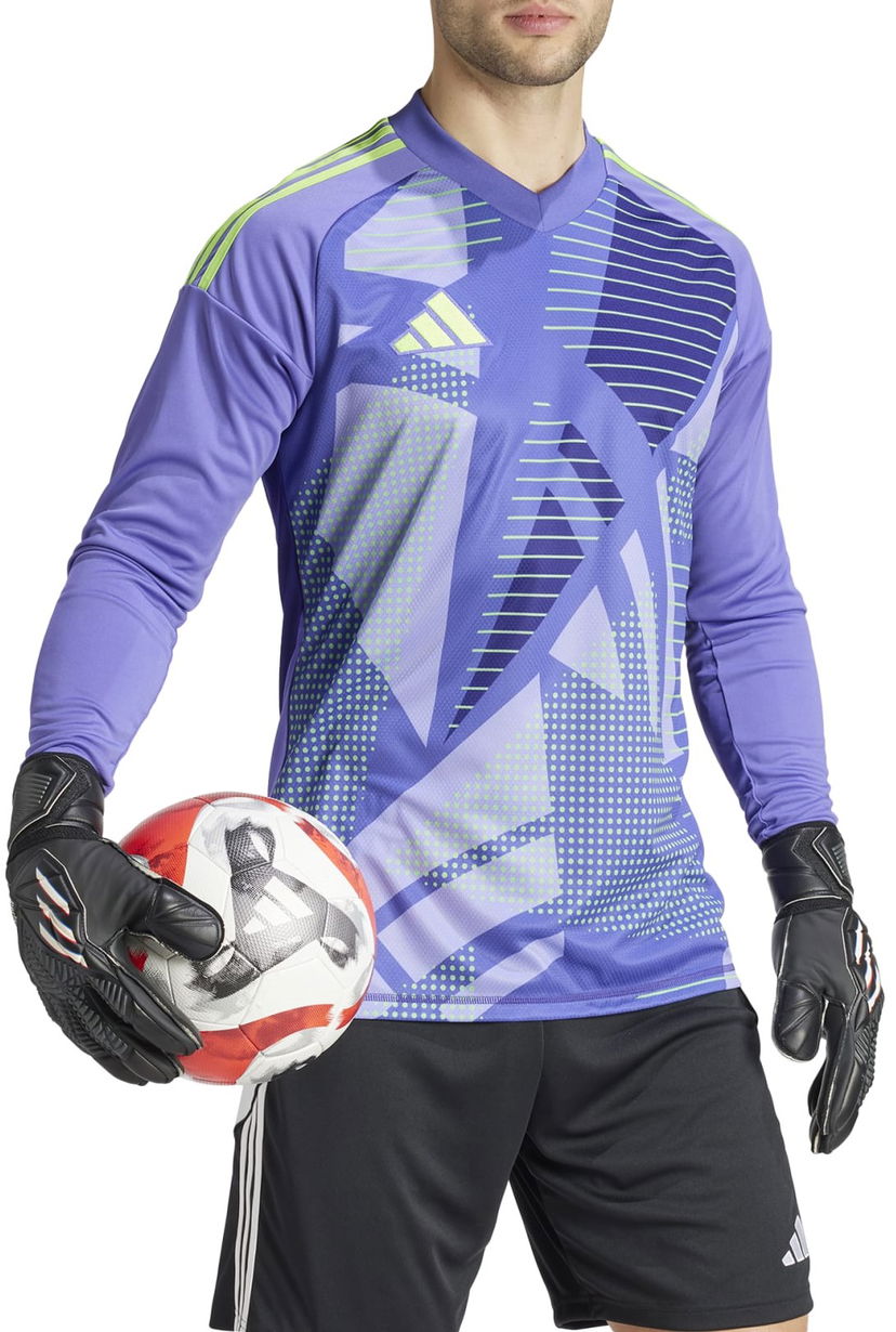 Jersey adidas Originals Dres s dlouhým rukávem adidas T24 C GK JSY L Lilla | in0406