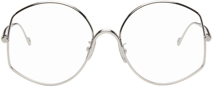 Solbriller Loewe Refined Metal Glasses Grå | LW50059U@55016, 0