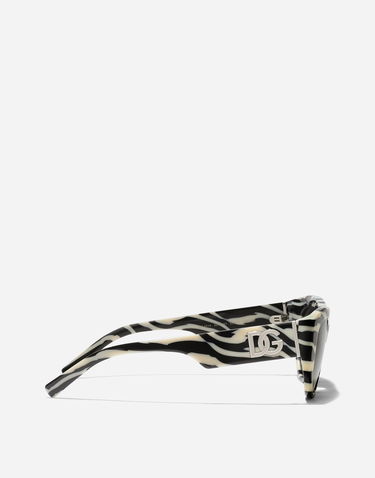 Solbriller Dolce & Gabbana Dolce & Gabbana Dg Crossed Sunglasses Zebra Acetate Flerfarvet | VG4514VP2879V000, 2