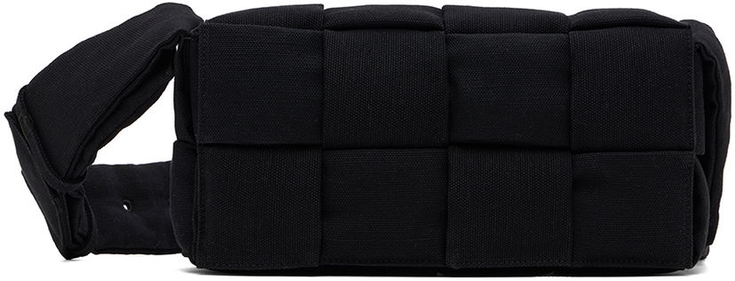 Skuldertaske Bottega Veneta Bottega Veneta Padded Tech Cassette Bag Sort | 718398 VMBN4