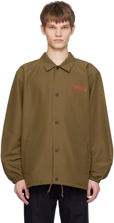 Vindjakke Carhartt WIP Embroidered Logo Coach Jacket Brun | I032974, 0