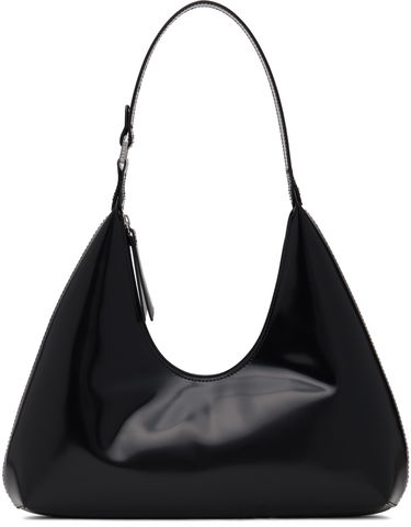Skuldertaske BY FAR Amber Shoulder Bag Sort | 19PFAMRSBLWLAR, 0