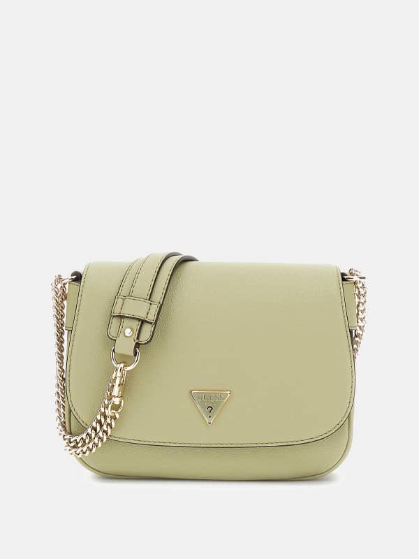 Skuldertaske GUESS Mini Crossbody Bag Grøn | HWBG9519190