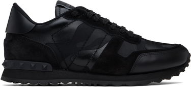 Sneakers og sko Valentino Valentino Garavani Rockrunner Camouflage Sort | 6Y2S0723NSD, 0