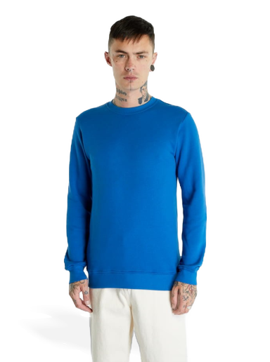Sweater Urban Classics Organic Basic Crewneck Blå | TB3824-02845