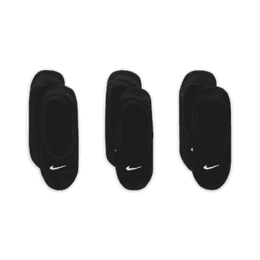 Sokker Nike Lightweight No-Show 3-pack Sort | sx4863-010, 2