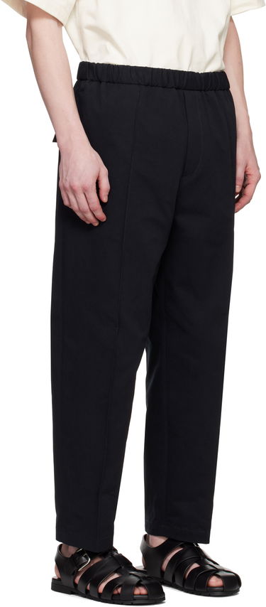 Bukser Jil Sander Jil Sander Tapered Trousers Sort | J21KA0012_J45286, 1