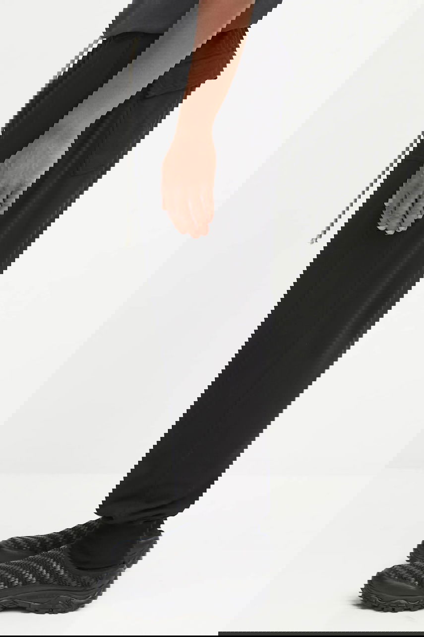 Joggingbukser Rick Owens Rick Owens DRKSHDW Prisoner Drawstring Sweatpants Sort | DU02E7395.RIG, 1