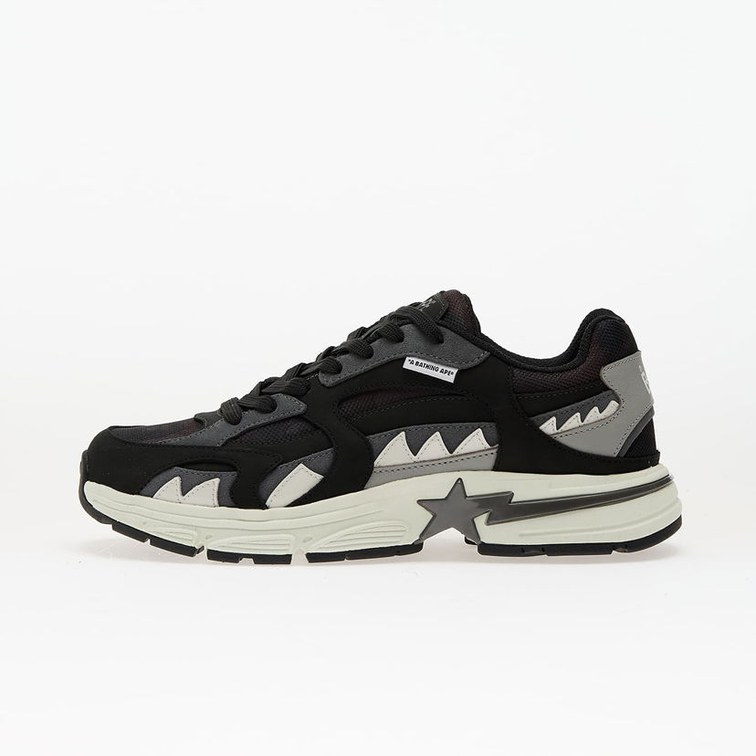Sneakers og sko BAPE Bathing Ape Shark Sta 1 Sort | 001FWL301319MBLK