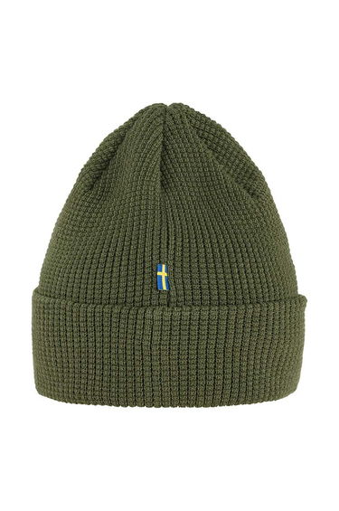 Beanie FJÄLLRÄVEN Beanie Tab Green Grøn | F84767.677, 1