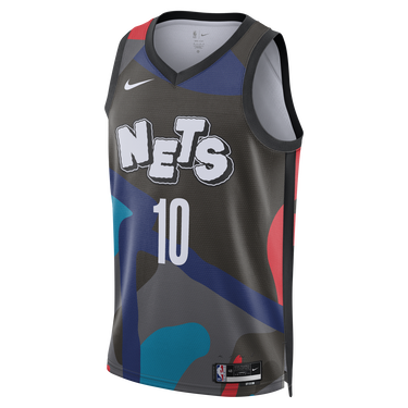 Jersey Nike Dri-FIT NBA Swingman Brooklyn Nets City Edition 2023/24 Jersey Mørkeblå | DX8487-011, 0