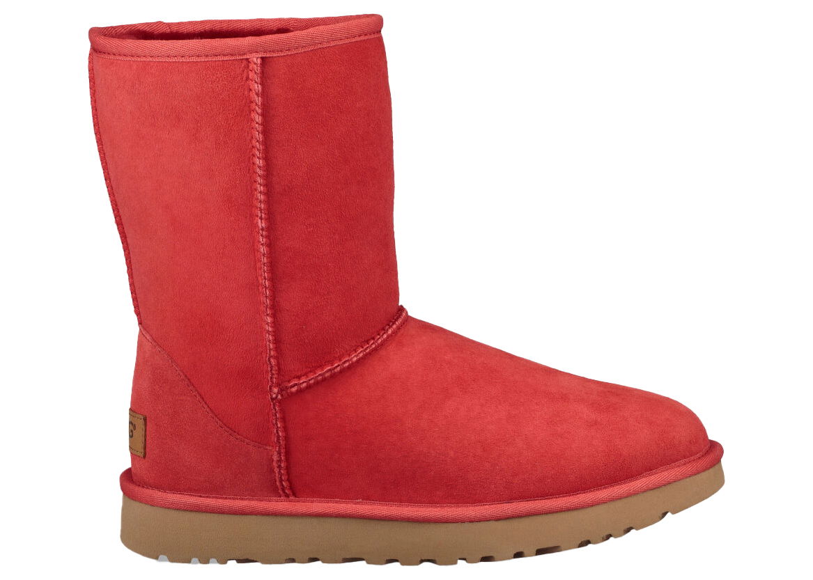 Sneakers og sko UGG Classic Short II Boot Ribbon Rød | 1016223-RBRD, 0