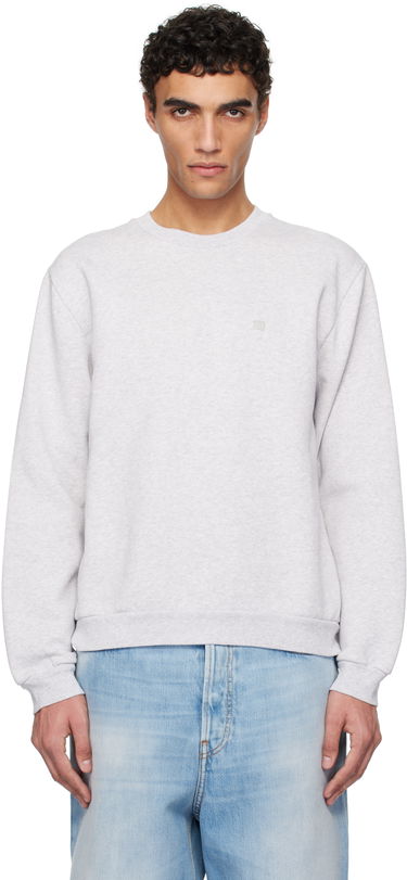 Sweater Acne Studios Acne Studios Crew Neck Fleece Sweatshirt Grå | CI0186-, 0