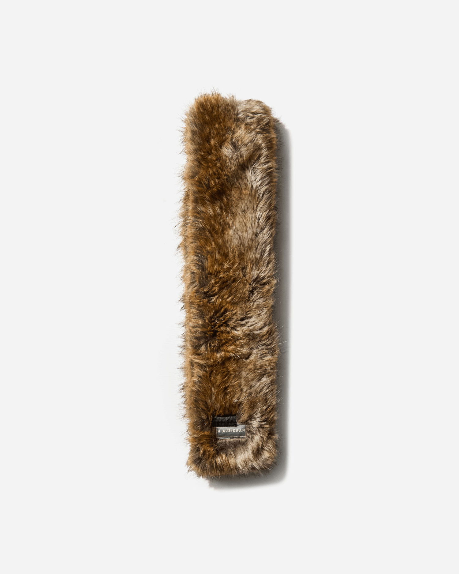 Tørklæde Maison Margiela Faux Fur Scarf Brun | SH0TE0001 001F, 1