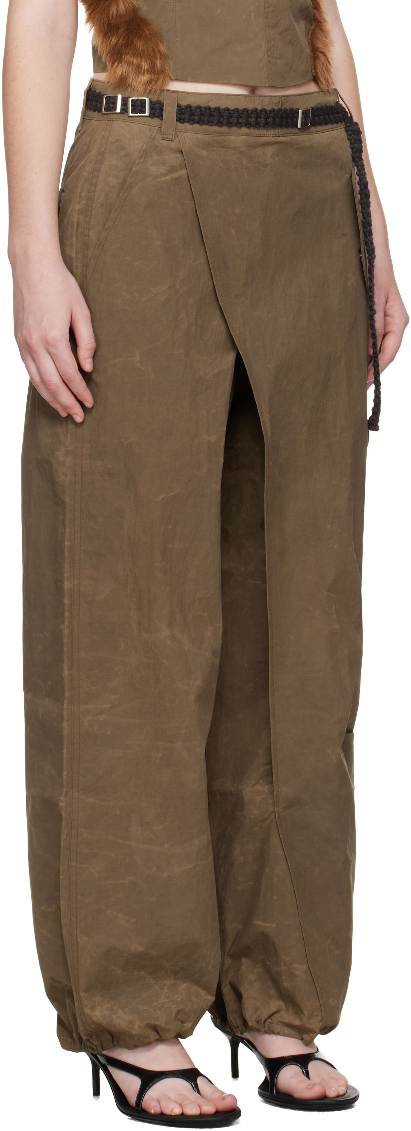 Cargo bukser Andersson Bell Andersson Bell Wrap Cargo Pants Brun | apa843w, 1
