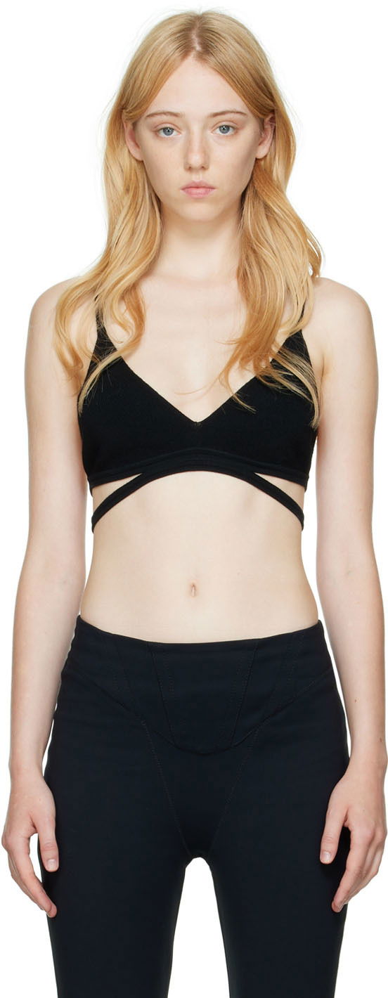 Bh Dion Lee Dion Lee Cut-Out Bra Sort | A7619P22
