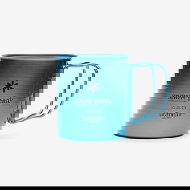 Home decor Snow Peak Titanium Single 450 Anodized Mug Blå | MG-043BL-US, 0