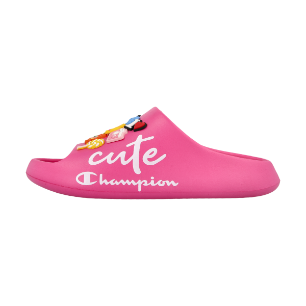 Sneakers og sko Champion Cute Memo Slide Lyserød | CHF241G413-73, 0