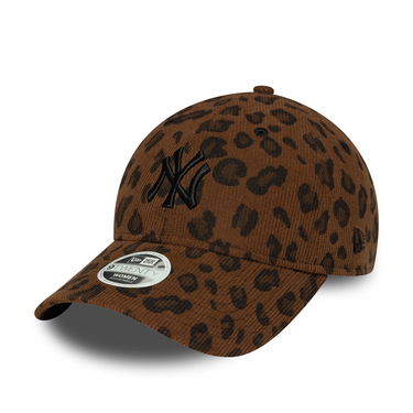 Kasket New Era Leopard Cord 9TWENTY NY Yankees Adjustable Cap Brun | 60691324, 0