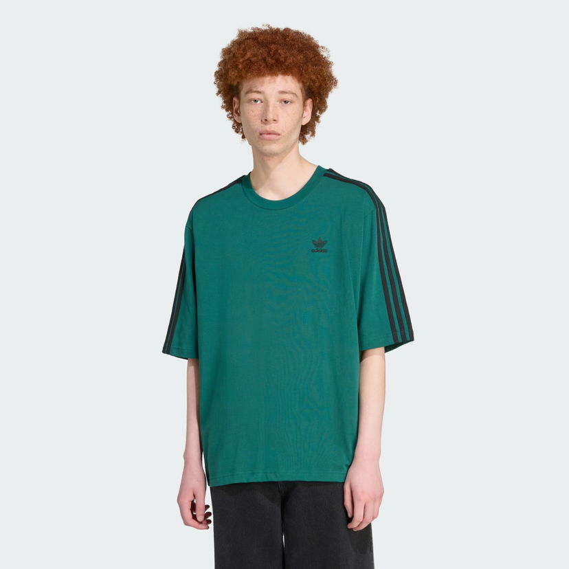 T-shirt adidas Performance Adicolor Oversized T-Shirt Grøn | JY1396