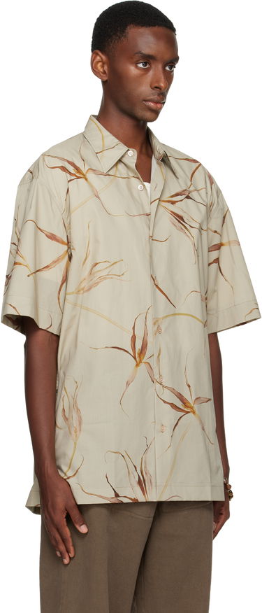 Skjorte Dries Van Noten Dries Van Noten Tulip Print Shirt Flerfarvet | 252-020700-2005, 4